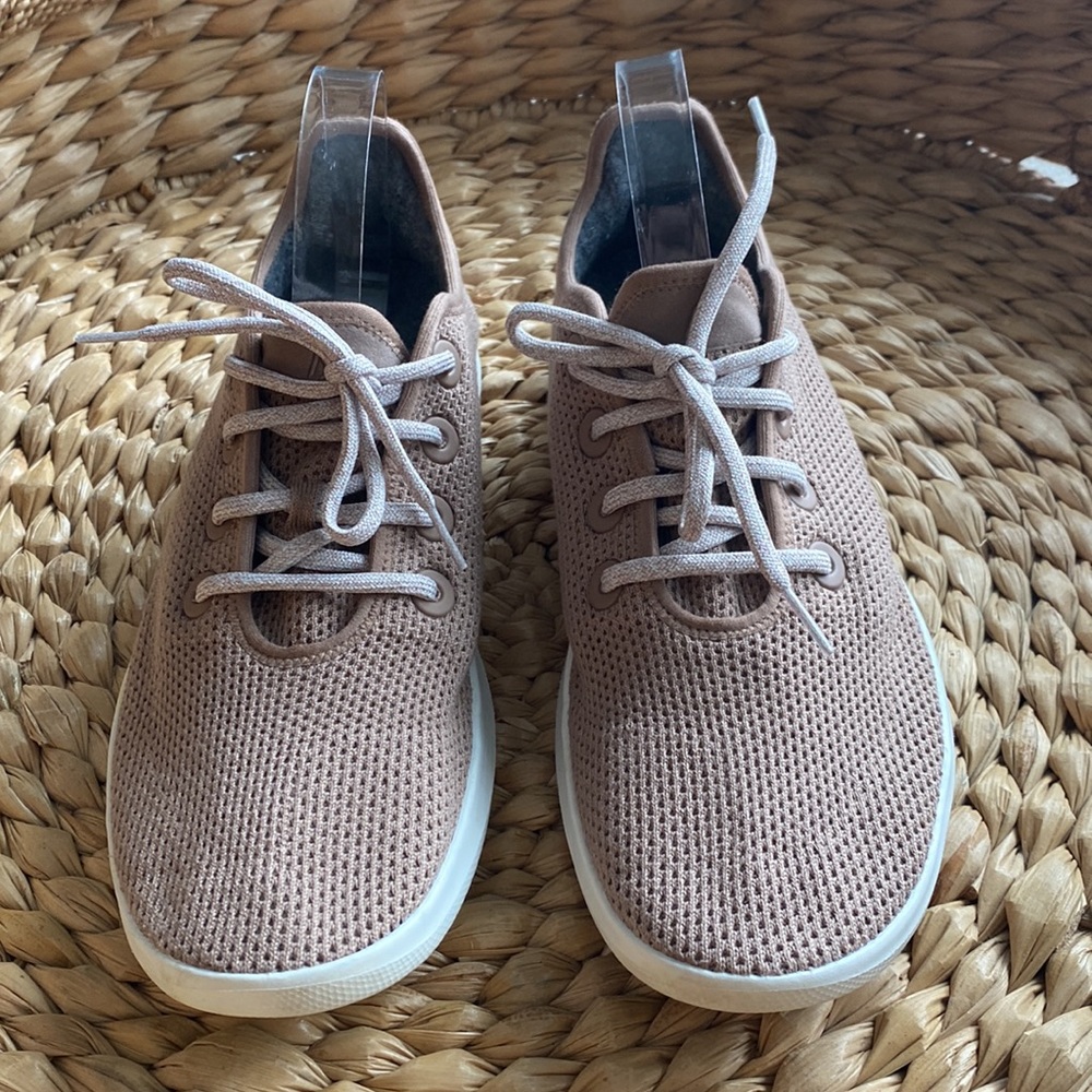 Allbirds Lace-Up Shoes Taupe SIZE 11 - Picture 2 of 7